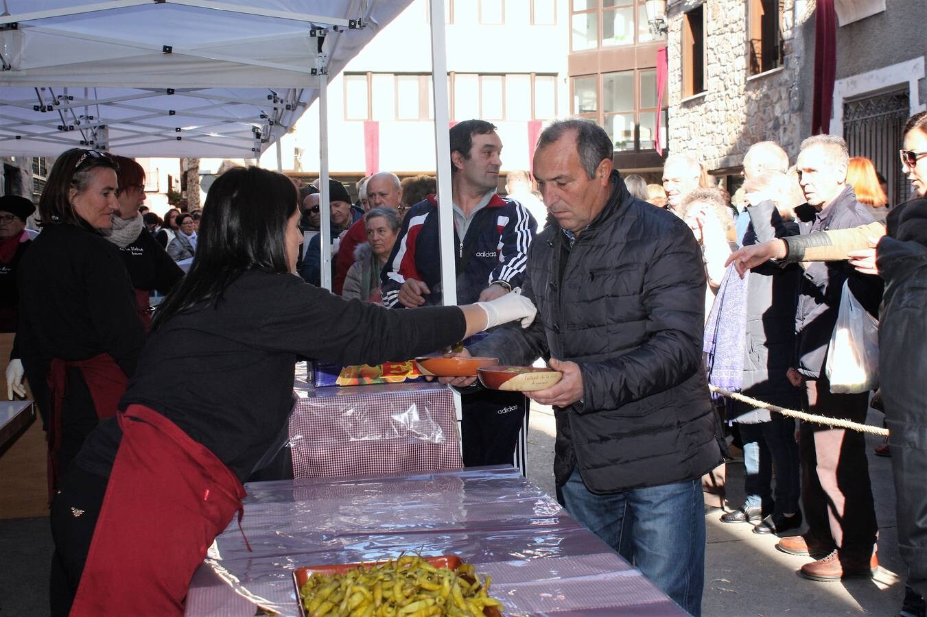 Cientos de personas disfrutaron del este tradicional festival gastronómíco.