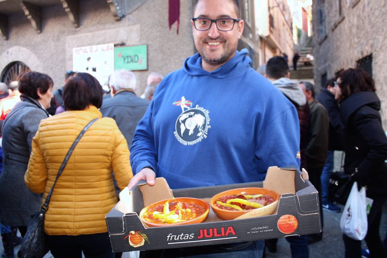 Cientos de personas disfrutaron del este tradicional festival gastronómíco.