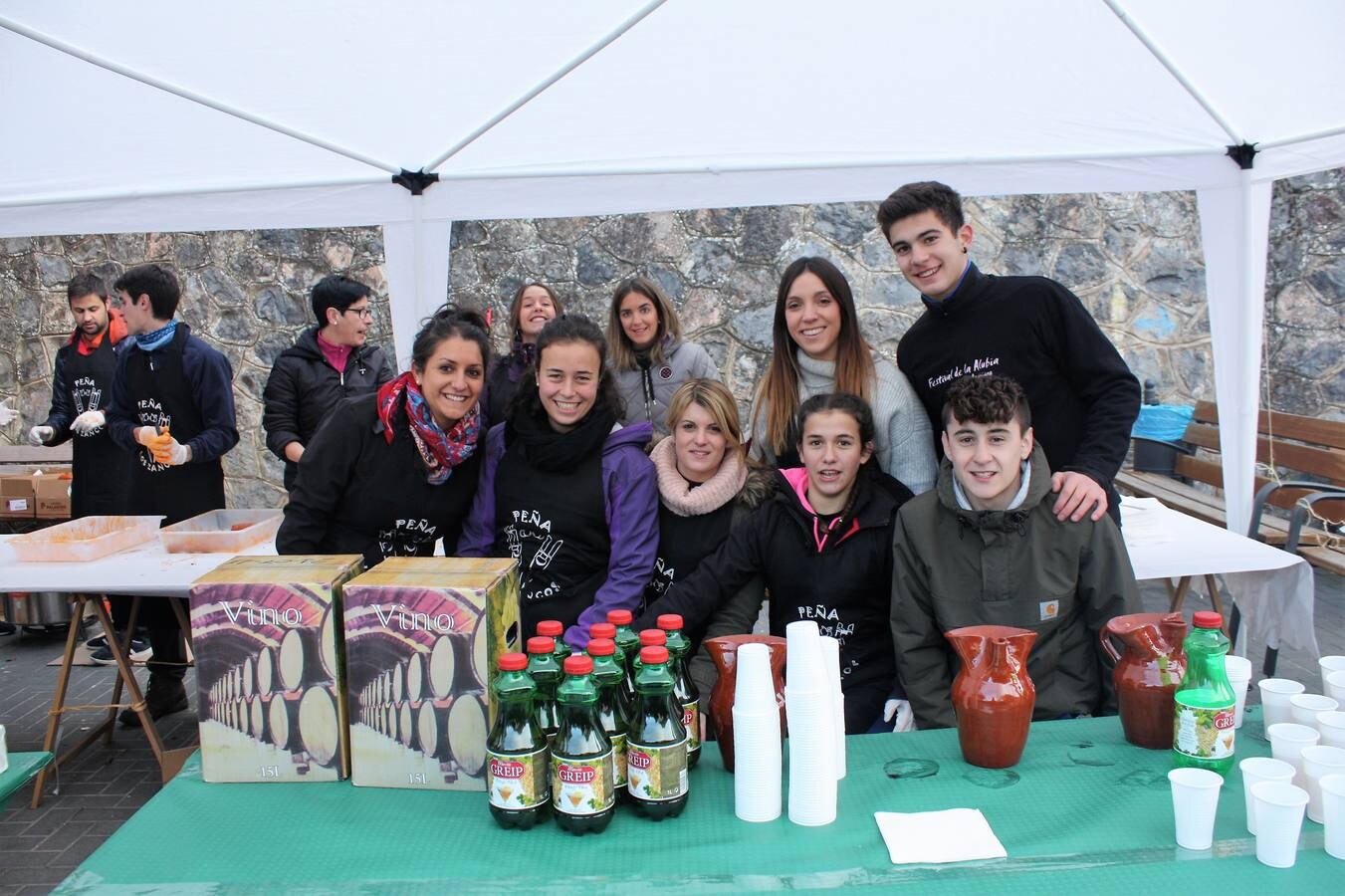 Cientos de personas disfrutaron del este tradicional festival gastronómíco.