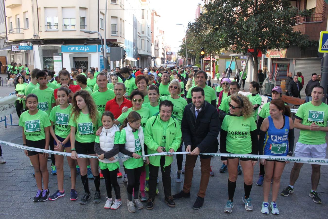 Mucha participación en la carrera contra el cáncer que se celebró en Arnedo.