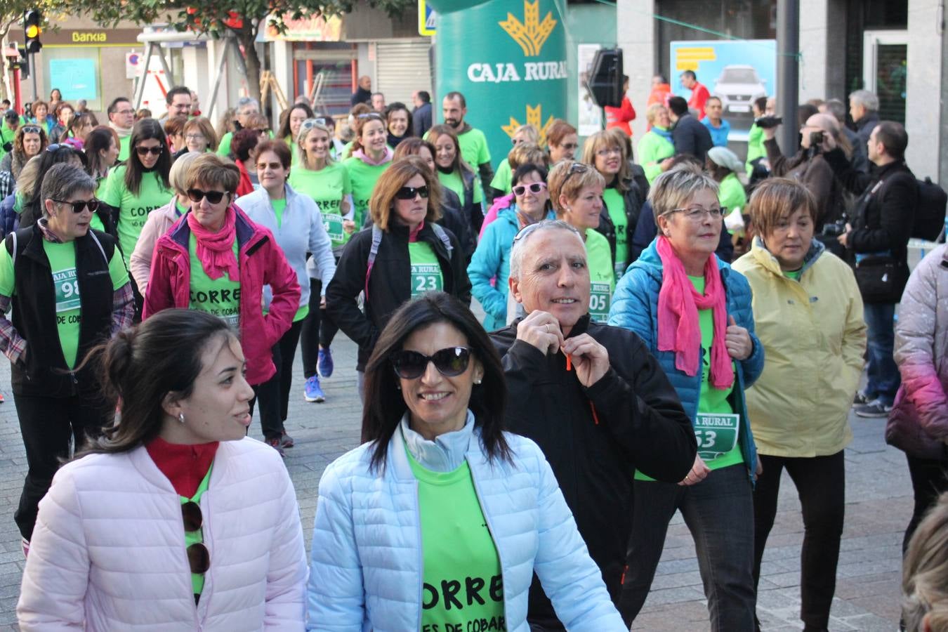 Mucha participación en la carrera contra el cáncer que se celebró en Arnedo.