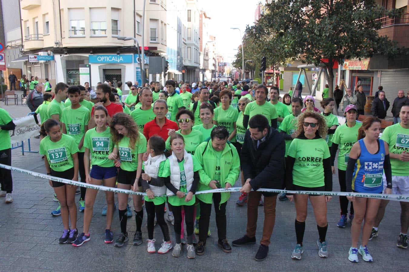 Mucha participación en la carrera contra el cáncer que se celebró en Arnedo.