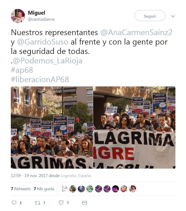 El tuit publicado por Reinares, con las respuestas cosechadas. :: l.r.