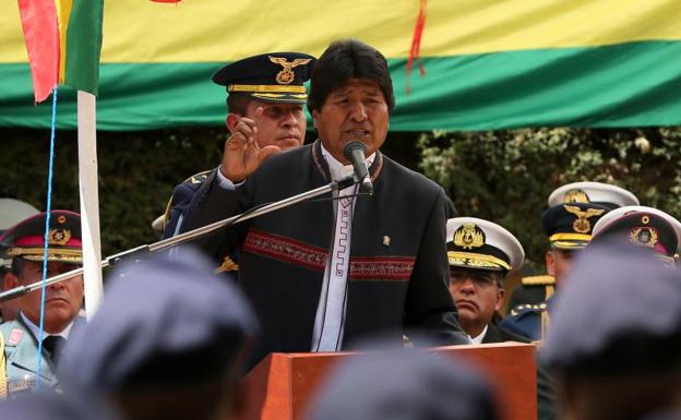 Evo Morales.