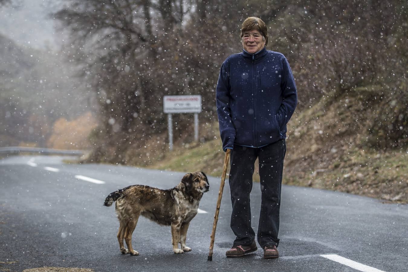 Llega el frío a La Rioja y viene acompañado de la nieve