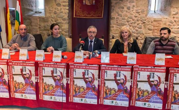 Ochoa, Salas, García, López y Alonso, en la presentación. 