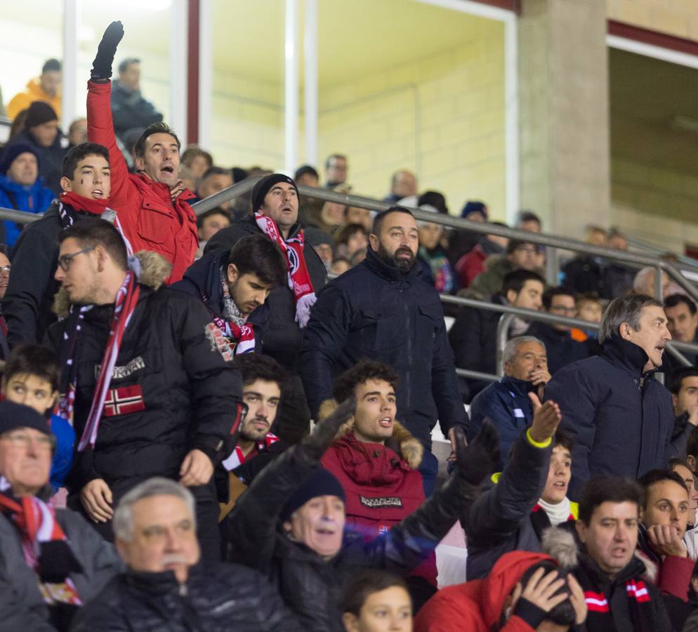 La UD Logroñés ha logrado una gran victoria ante el Racing por 2-1