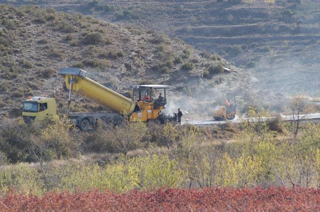 Mejora del camino de la 'Hoya de Gimileo' en Igea. :: sanda
