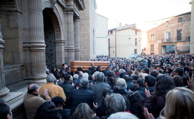 Funeral por José Luis Iranzo en Teruel.
