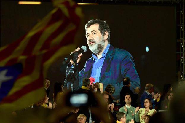 El líder independentista Jordi Sánchez. :: JAVIER SORIANO / afp