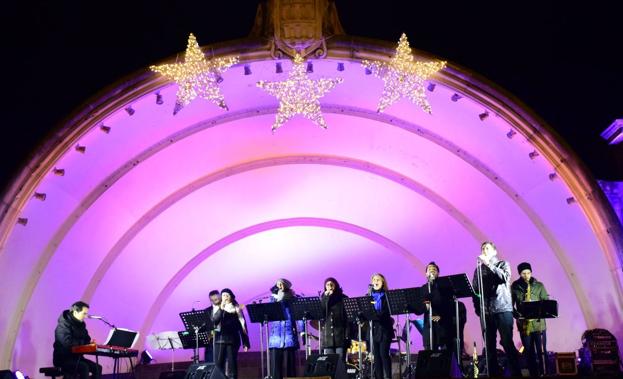 Concierto de gospel de 'Logroño es Navidad'. :: 