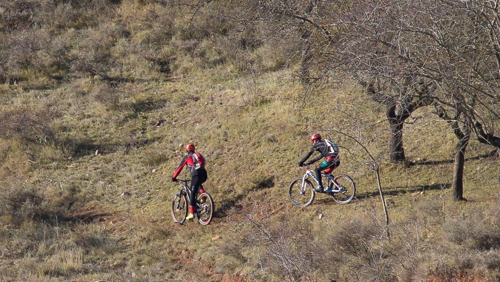 Los ciclistas disfrutaron de una estupenda carrera.