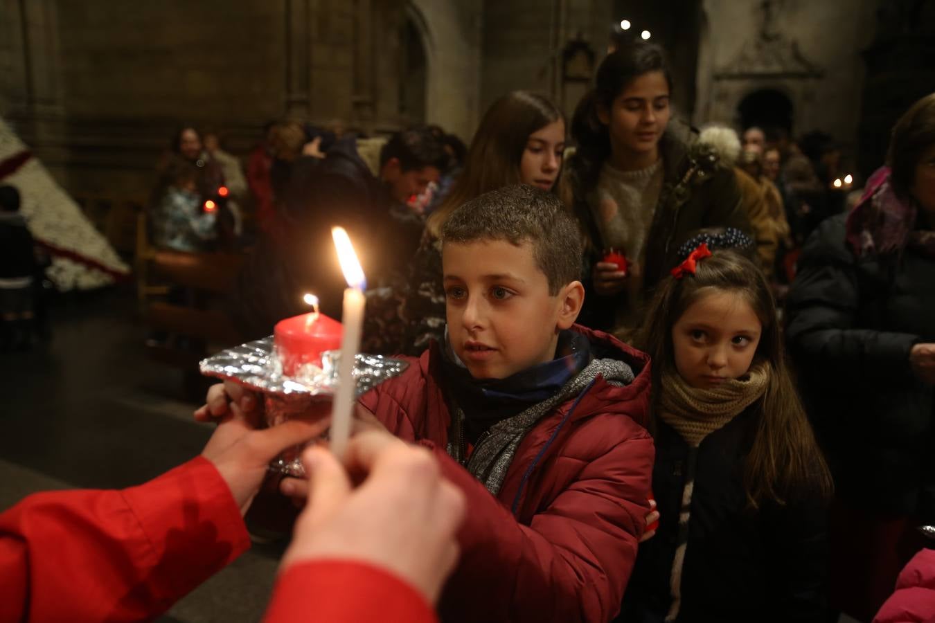 La luz de la Paz de Belén llega a Logroño