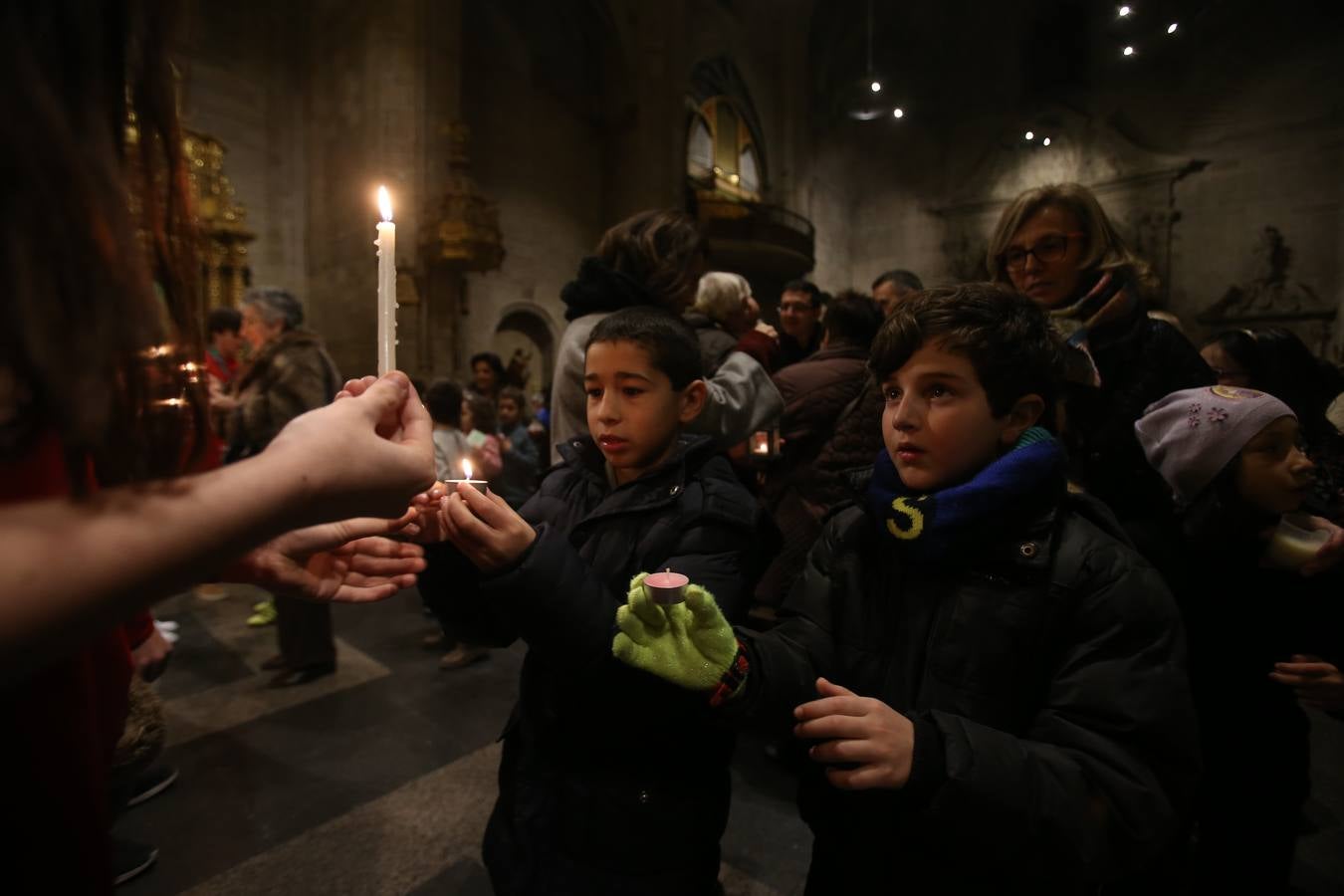 La luz de la Paz de Belén llega a Logroño