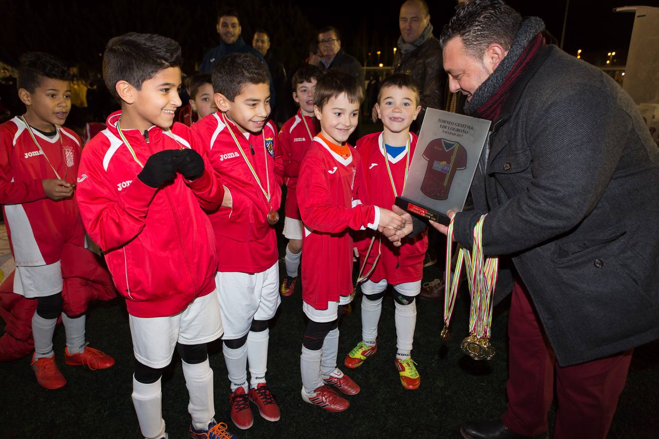 El EDF gana cinco de las once finales del Trofeo Gesitma de fútbol