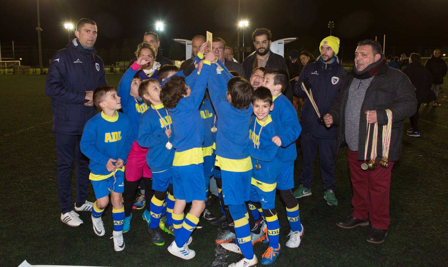 El EDF gana cinco de las once finales del Trofeo Gesitma de fútbol