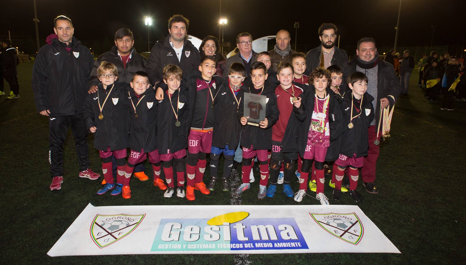 El EDF gana cinco de las once finales del Trofeo Gesitma de fútbol