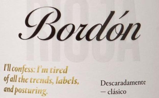 Bordón, Rioja del año para Wine & Spirits