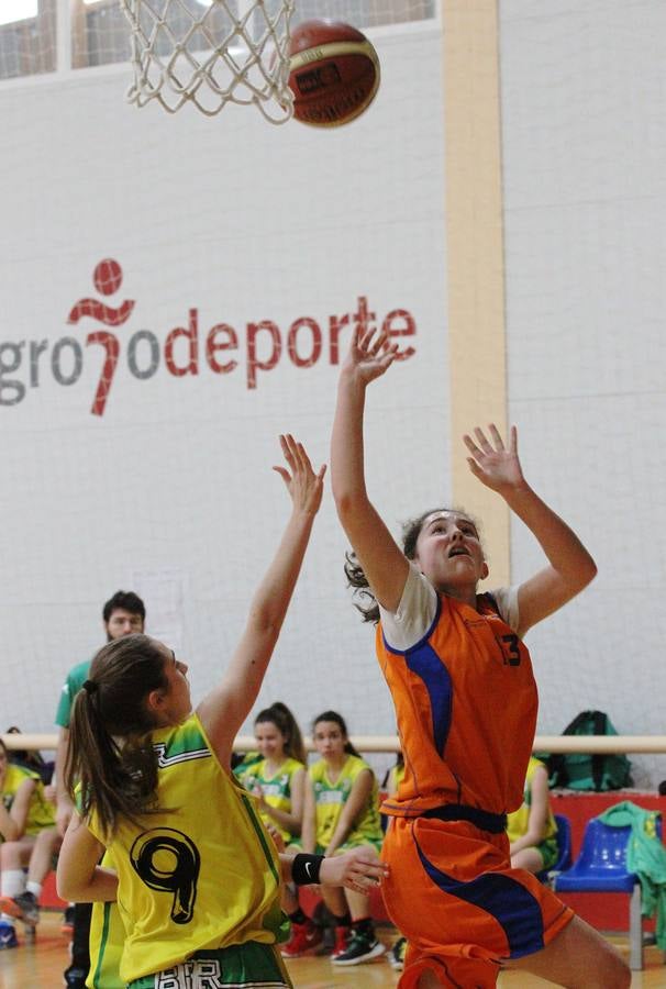 Promete reina en la categoría femenina y Logrobasket gana en chicos en la categoría masculina en la tercera y última jornada del Torneo Canteras de baloncesto