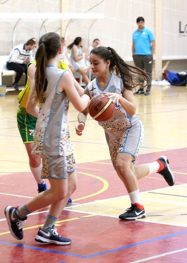 Promete reina en la categoría femenina y Logrobasket gana en chicos en la categoría masculina en la tercera y última jornada del Torneo Canteras de baloncesto