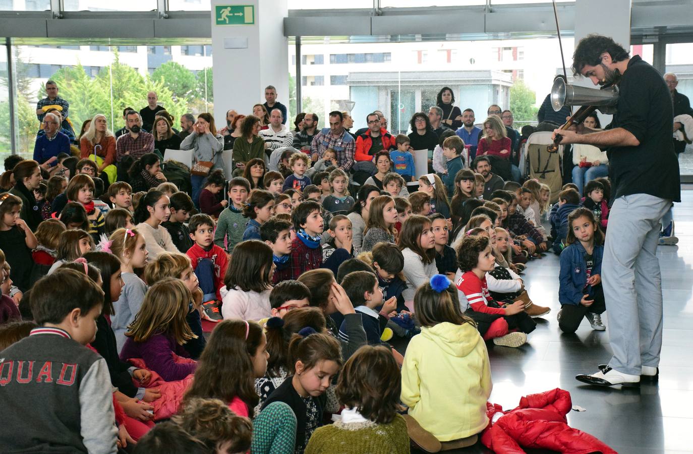 Riojaforum acogió el acto inaugural para todos los públicos