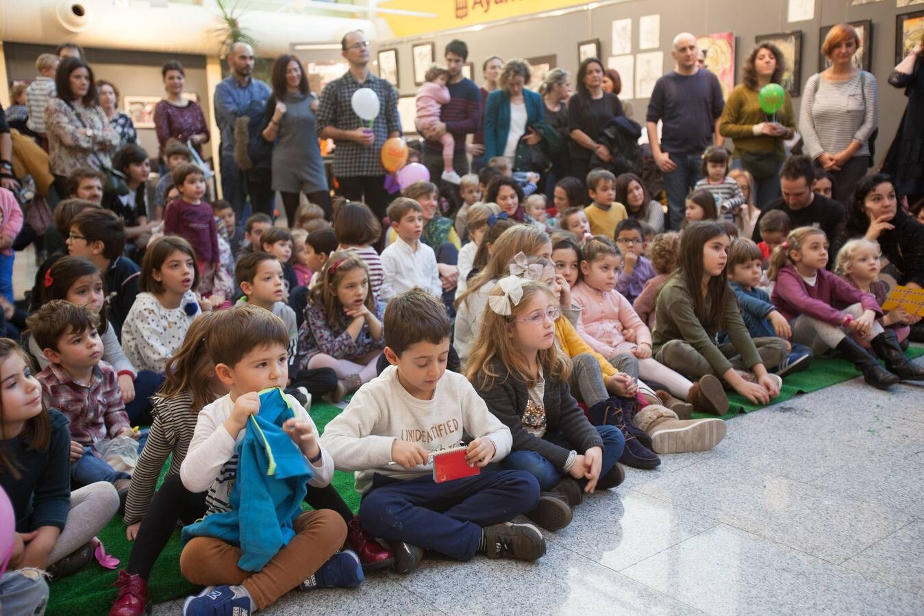 Talleres y Yo soy ratón en la programación de los niños