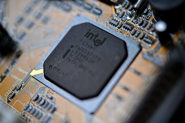 Un microprocesador Intel. :: EFE