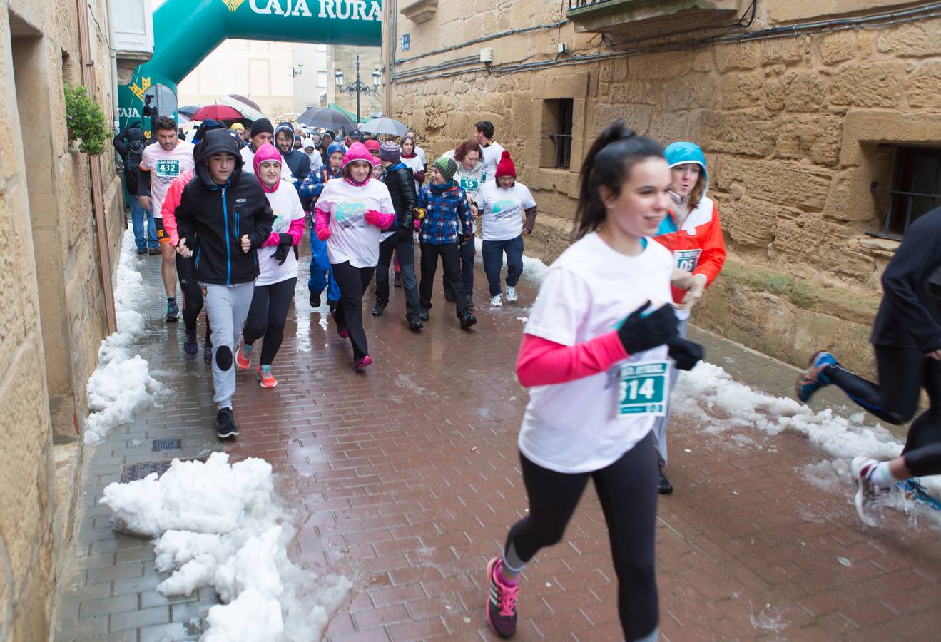 A los deportistas no les paro la nevada del fin de semana