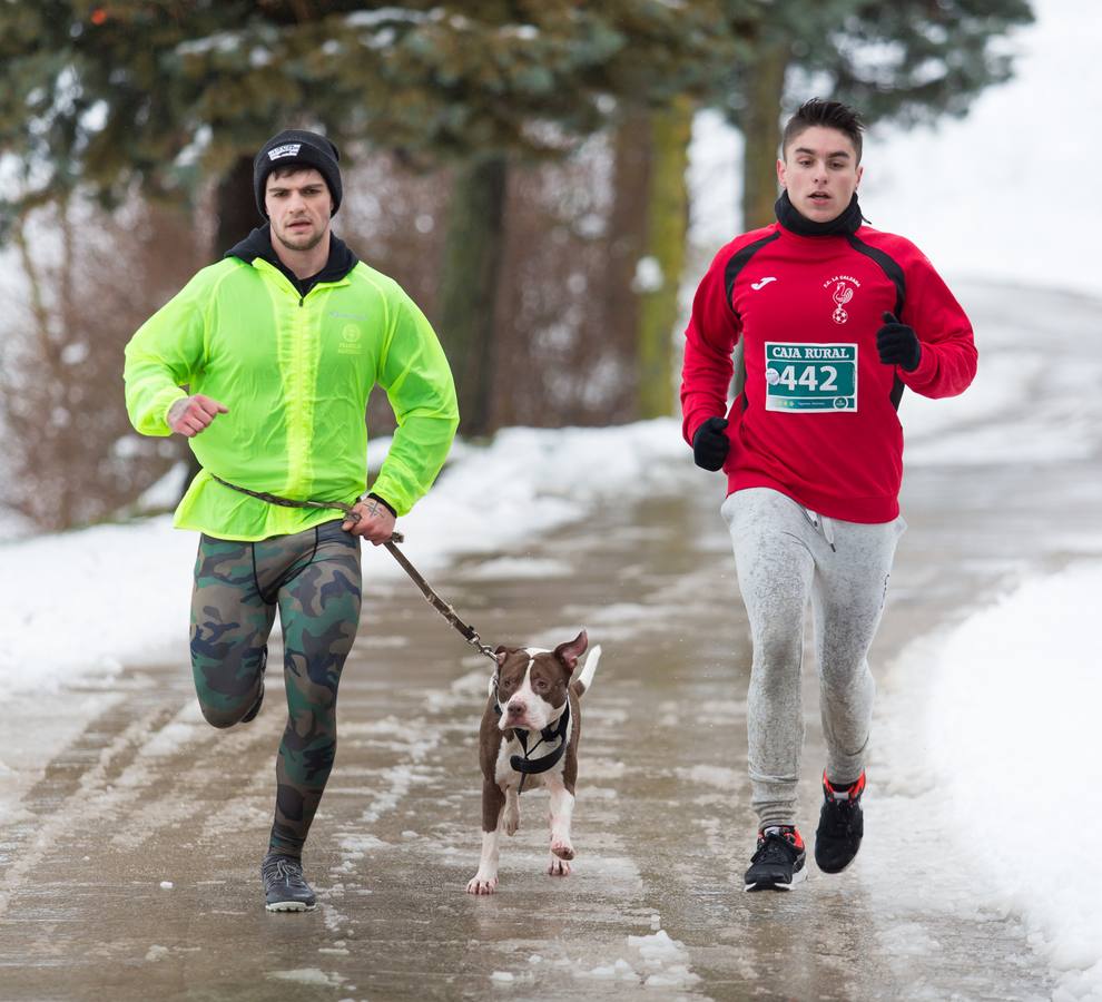 A los deportistas no les paro la nevada del fin de semana