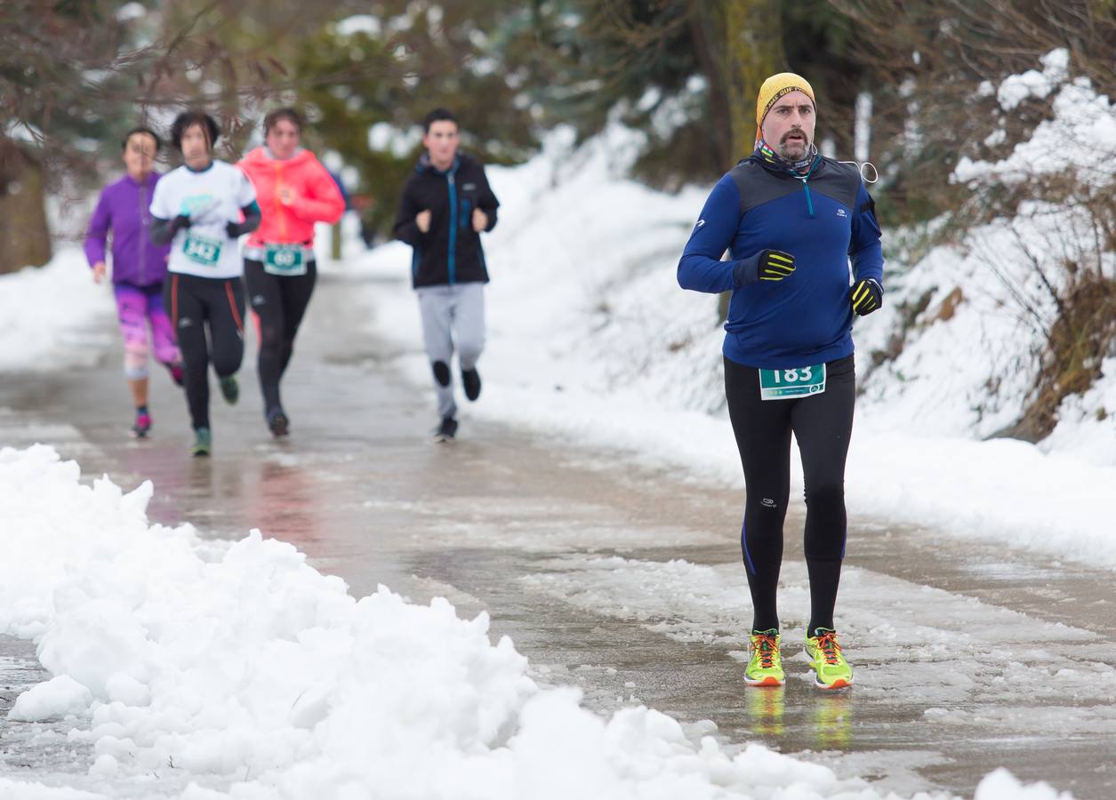 A los deportistas no les paro la nevada del fin de semana