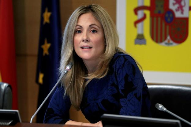La secretaria general del Tesoro, Enma Navarro. :: efe