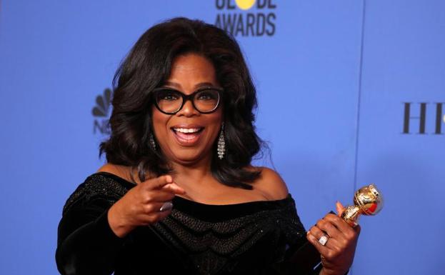 La presentadora Oprah Winfrey.