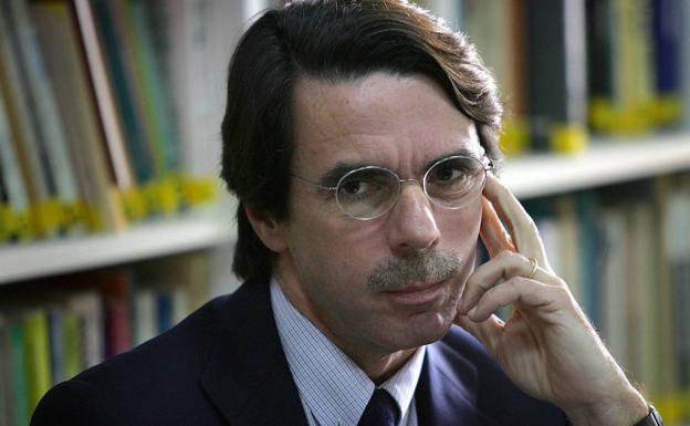 El expresidente del Gobierno José María Aznar. 