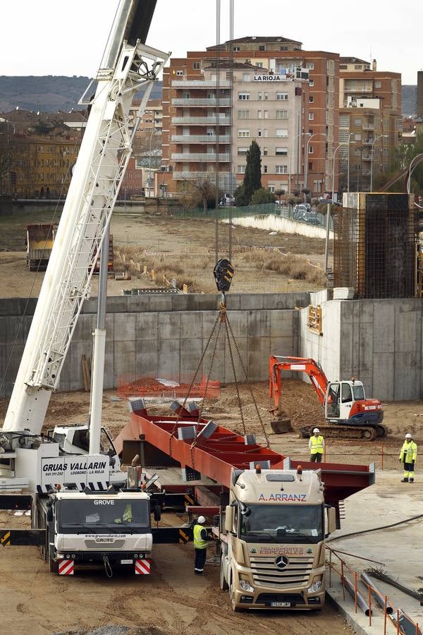 Lla nueva estación de autobuses va tomando forma. 