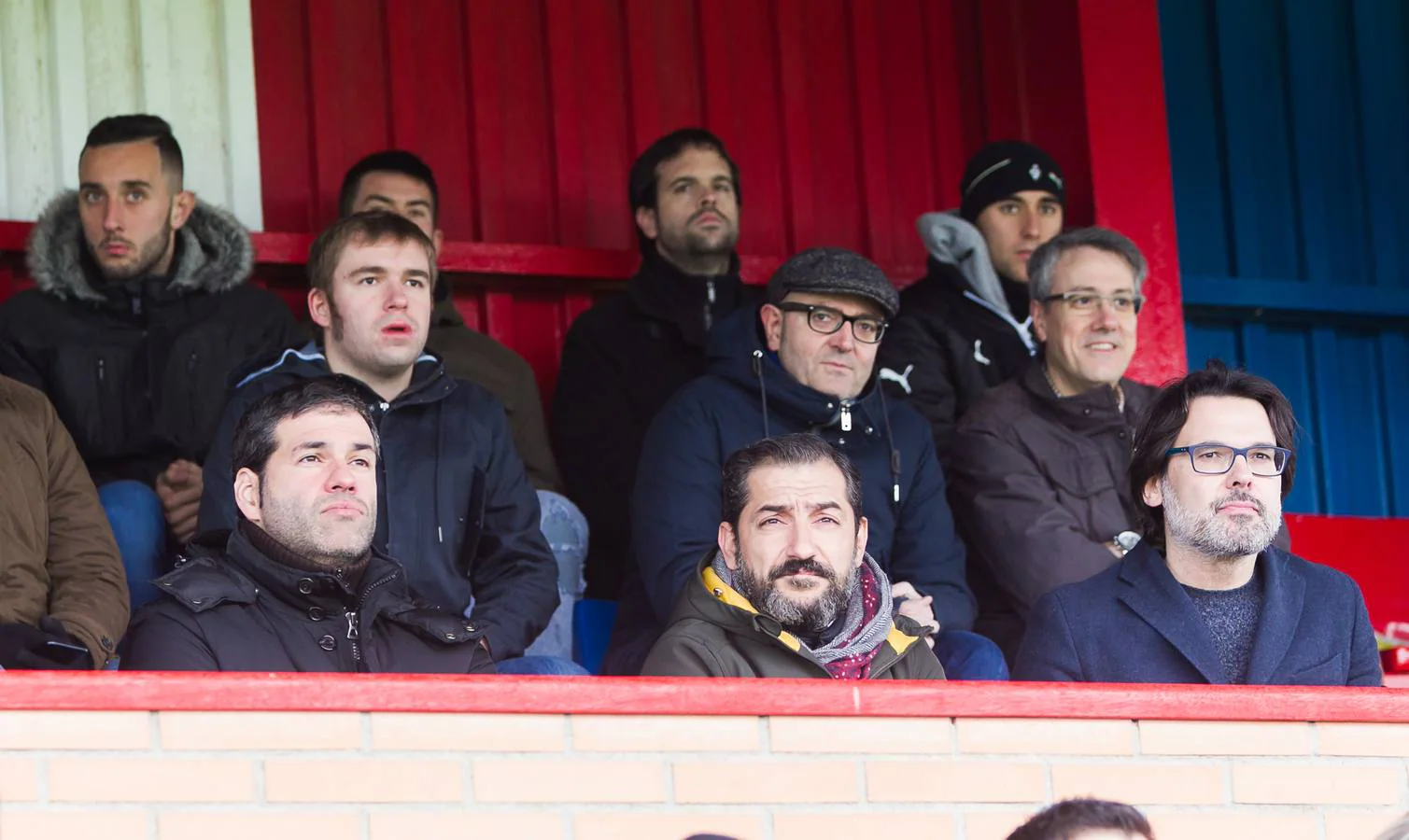 Imágenes del encuentro disputado en el estadio Olarambe, entre el CD Vitoria y la UD-Logroñés, que ha concluido con un empate a 0.