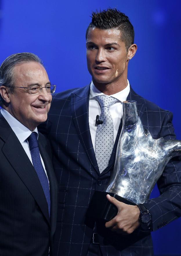 Florentino y Cristiano. :: efe