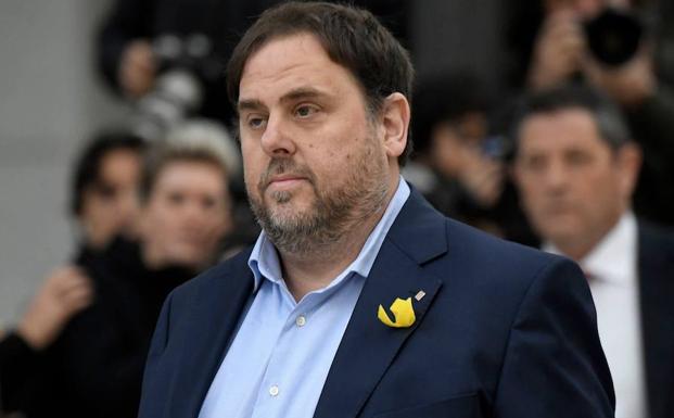 El líder de Esquerra Republicana (ERC), Oriol Junqueras.