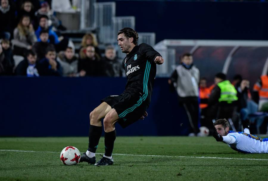 El conjunto blanco se hizo con la victoria gracias a un gol de Asensio en los últimos minutos en partido poco vistoso en Butarque.