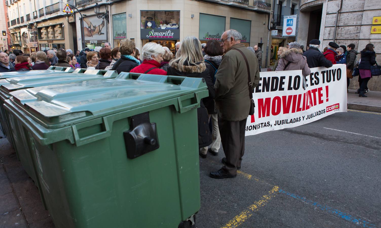 La Federación de Pensionistas y Jubilados de CCOO La Rioja convoca una concentración frente a la tesorería regional de la Seguridad Social