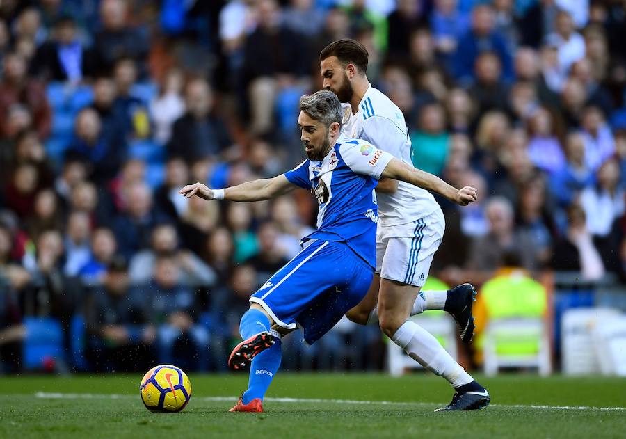 El conjunto de Zidane se dio un festín de goles pese a empezar perdiendo y acabó derrotando al Dépor por un contundente 7-1.