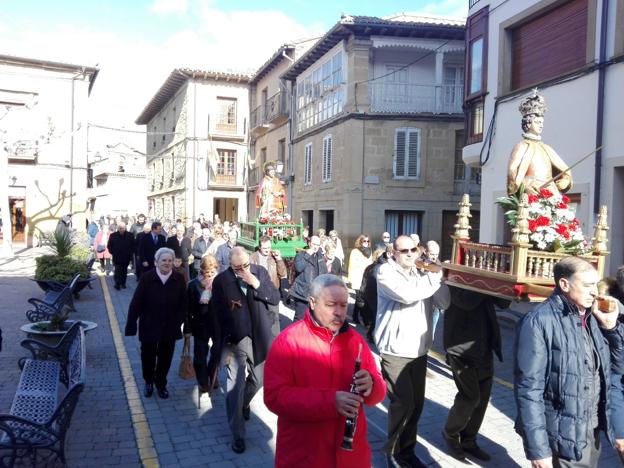 Procesión por San Vicente.