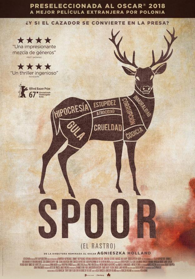 Cartel de la película 'Spoor'.