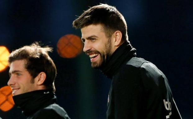 Gerad Piqué, jugador del Barcelona. 