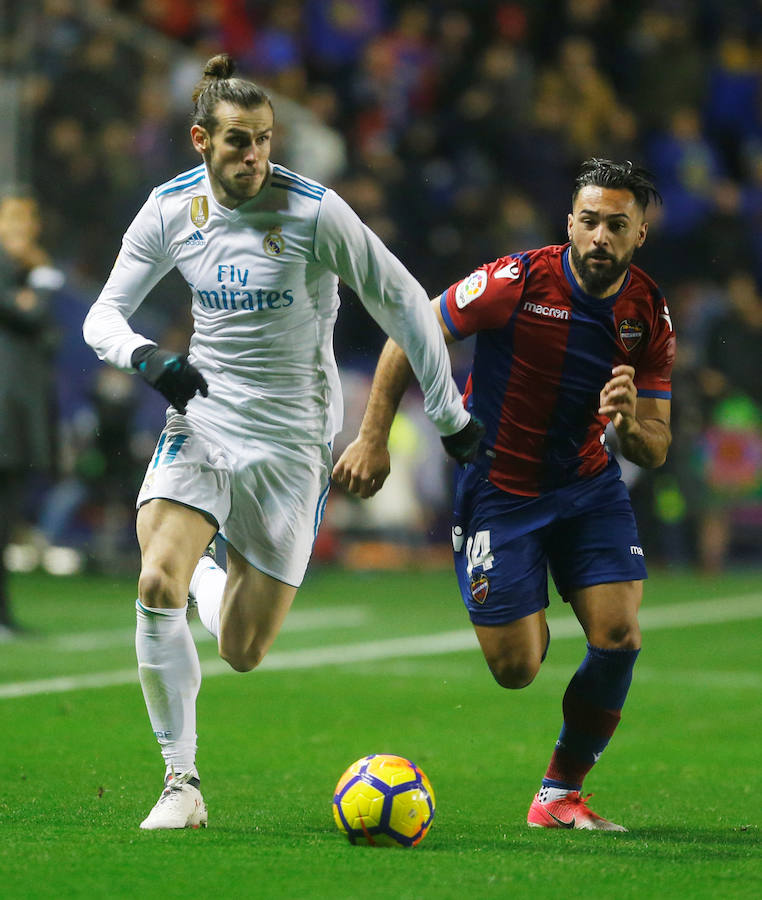 Los blancos empataron con el Levante como ya ocurrió en el Santiago Bernabéu.