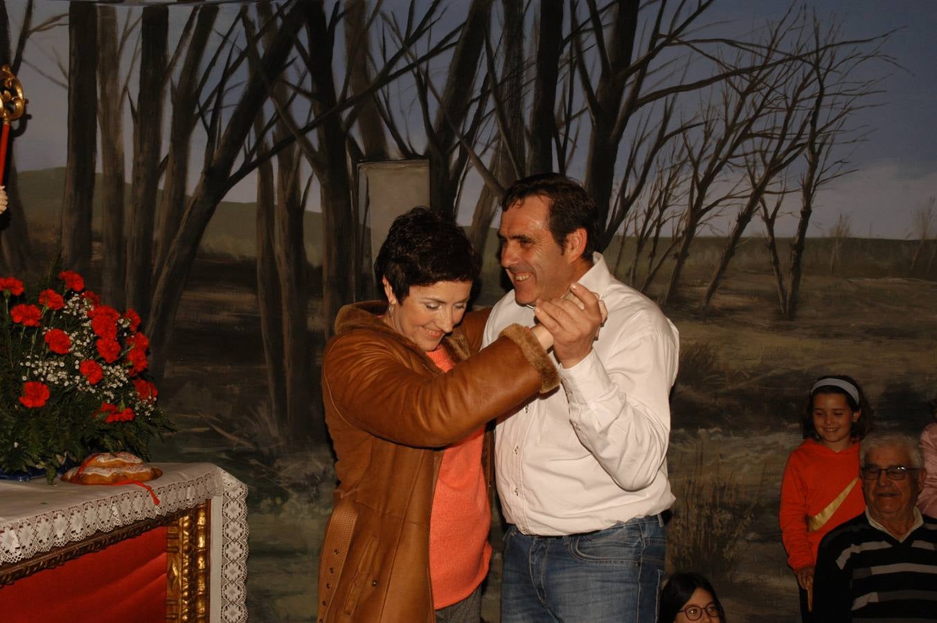 Cornago celebra San Blas con actos religiosos y subasta de roscos