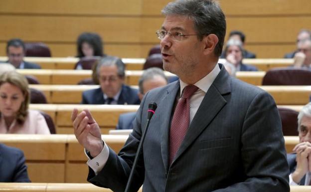 El ministro de Justicia, Rafael Catalá.