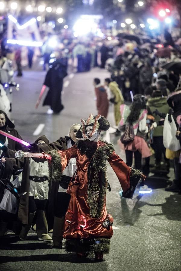 Multitudinario fue el desfile de Carnaval de Logroño, que cada vez está cogiendo más peso dentro de las festividades de la capital riojana.