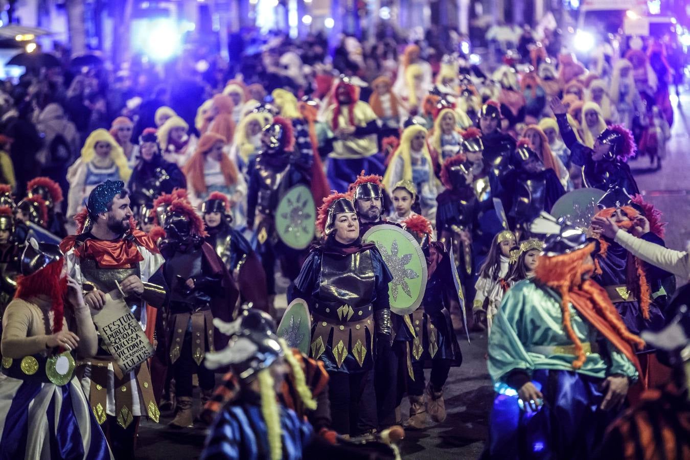 Multitudinario fue el desfile de Carnaval de Logroño, que cada vez está cogiendo más peso dentro de las festividades de la capital riojana.