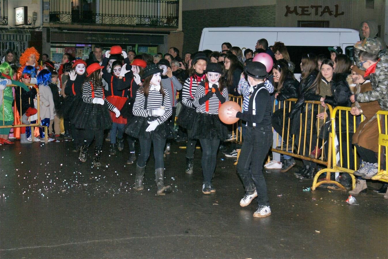 Mucha animación en los carnavales de Nájera.