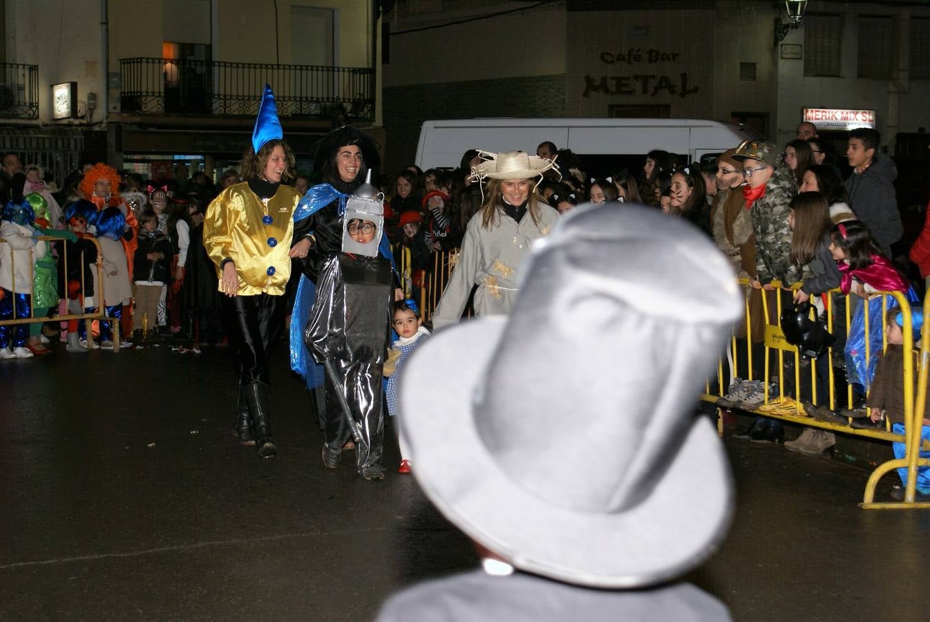 Mucha animación en los carnavales de Nájera.